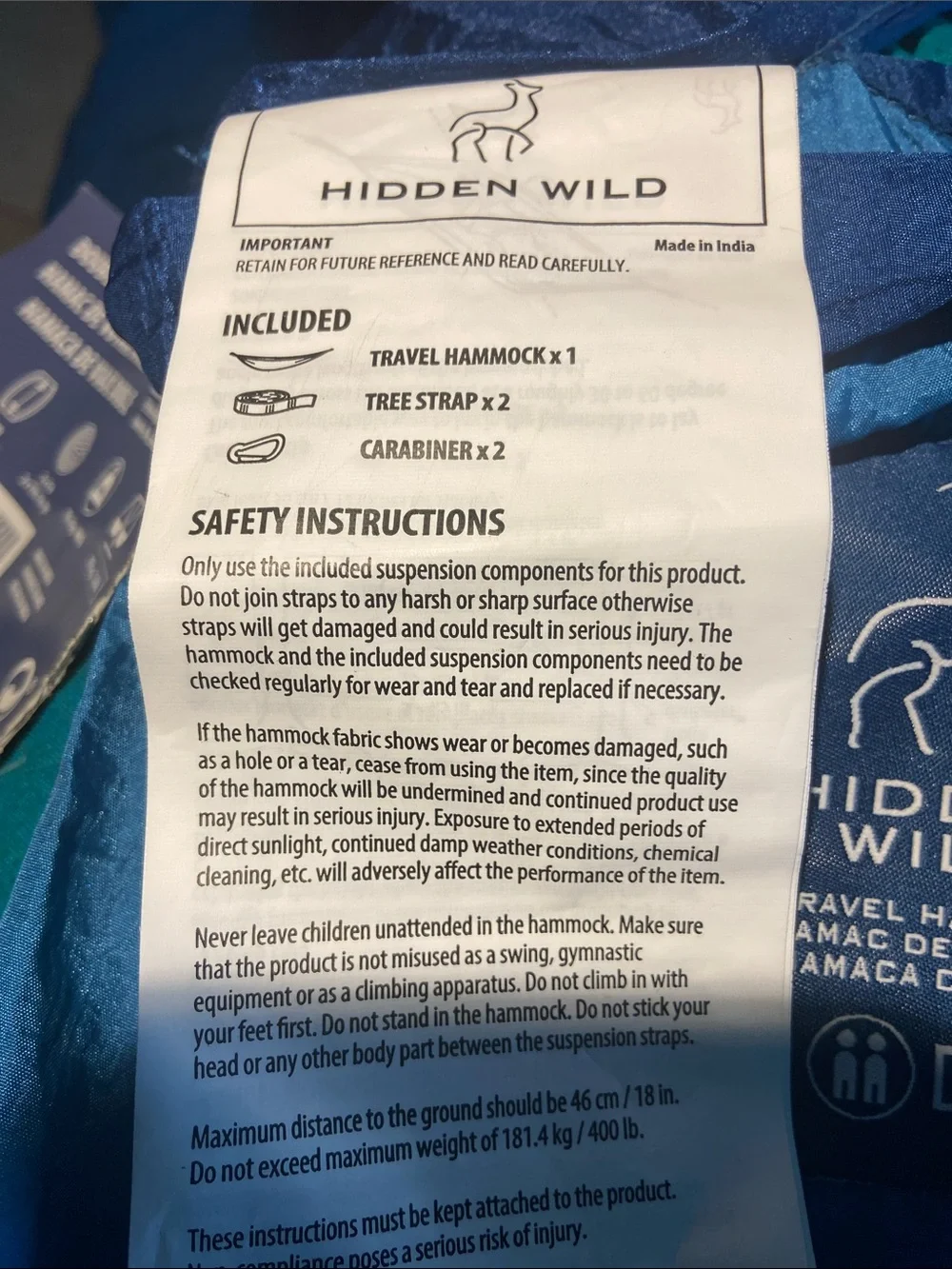 hidden wild comfortable lightweight